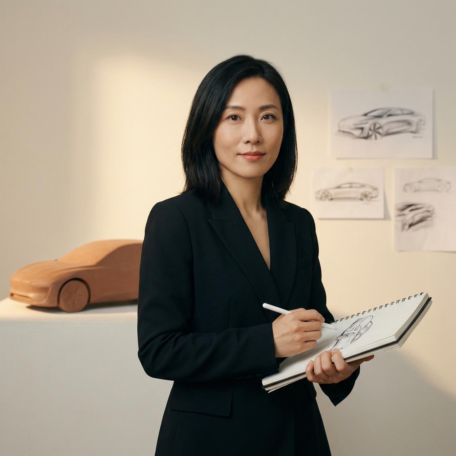 蜜桃汽车设计总监李雨桐