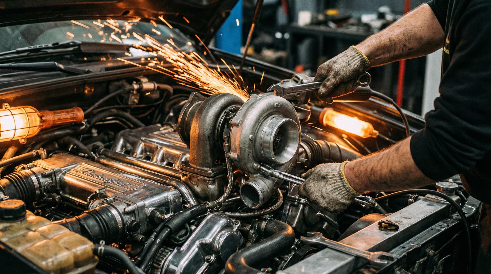 蜜桃修车视频-涡轮增压改装教程